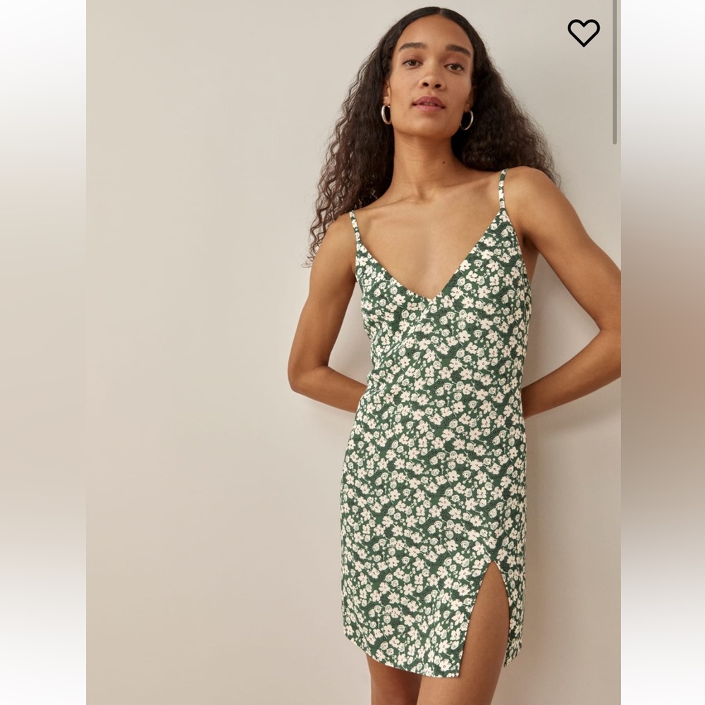 Green Reformation Marlowe Dress